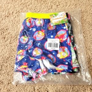 Pack Of 3 Mens Nickelodeon Invader Zim Boxer Cosmic Underwear Lg - New With Tags
